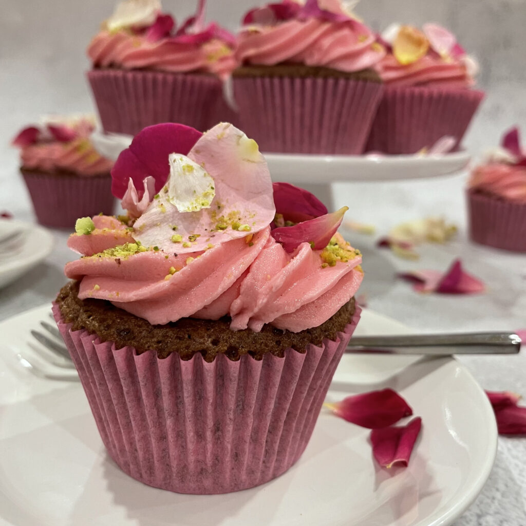 Rose cupcake recipe